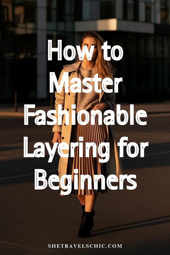 How to Master Fashionable Layering for Beginners - She Travels Chic How to Master Fashionable Layering for Beginners